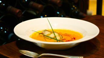 Indian-Spiced Sweet Potato & Pear Soup